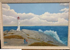 “Peggy’s Point Lighthouse”, Nova Scotia